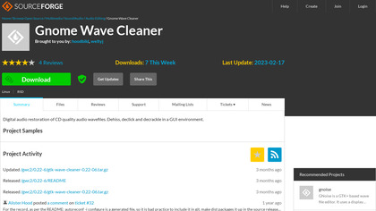 GTK Wave Cleaner image