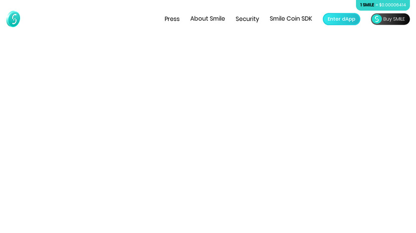 Smile Coin Web3 SDK Landing Page