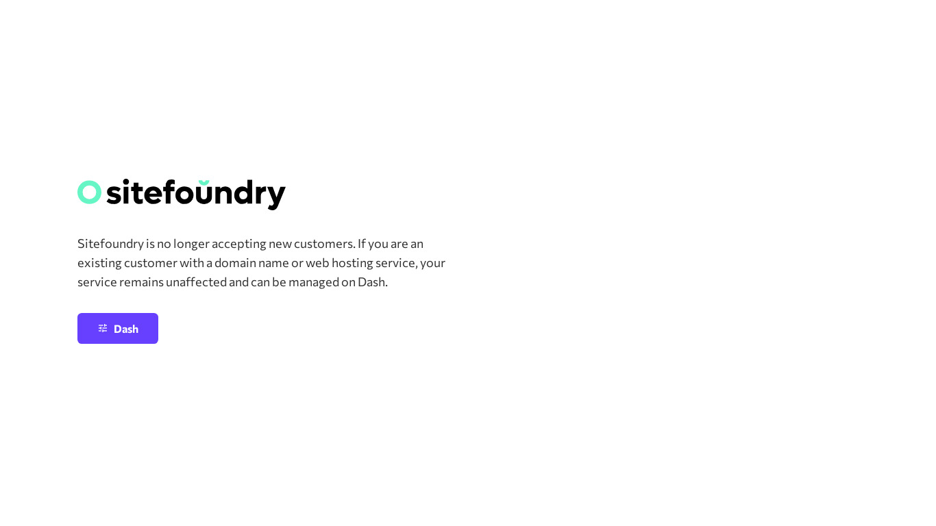 Sitefoundry Landing page