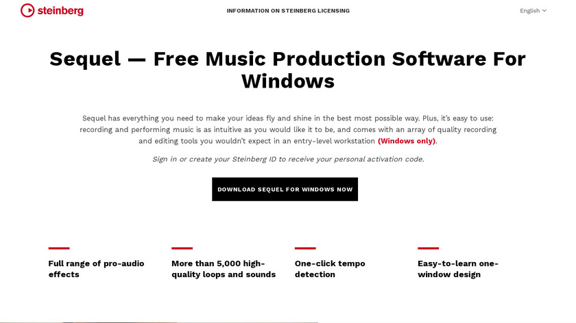 Steinberg Sequel Landing Page