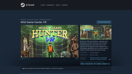 Wild Game Hunter VR image