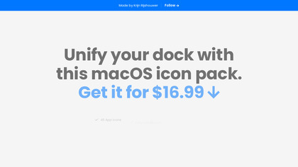 Custom macOS icon pack image