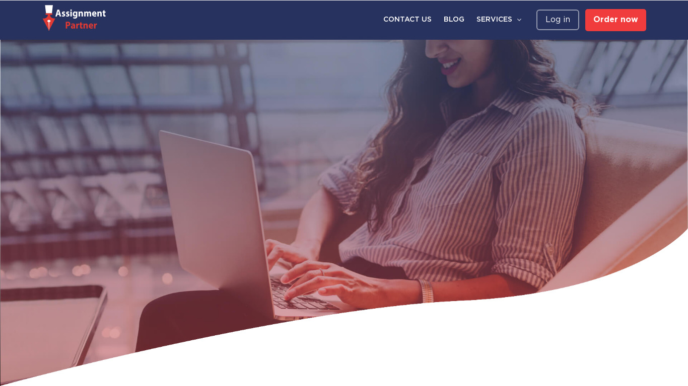 Assignment Partner Landing page