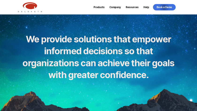 SEER by Galorath Landing Page