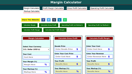 Margin Calculator image