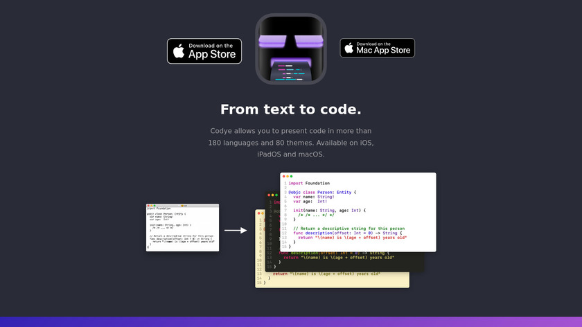 Codye Landing Page