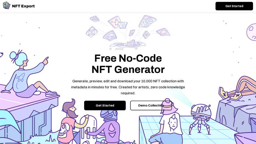 NFT Export Landing Page