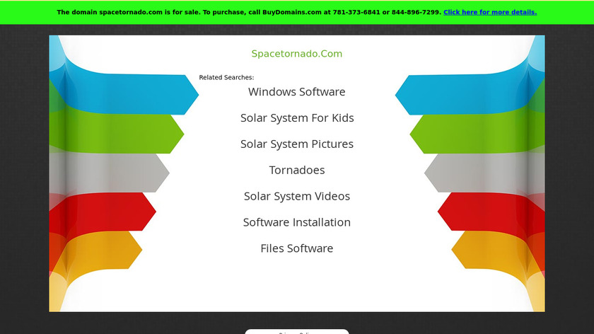 spacetornado.com Do It Again Landing Page