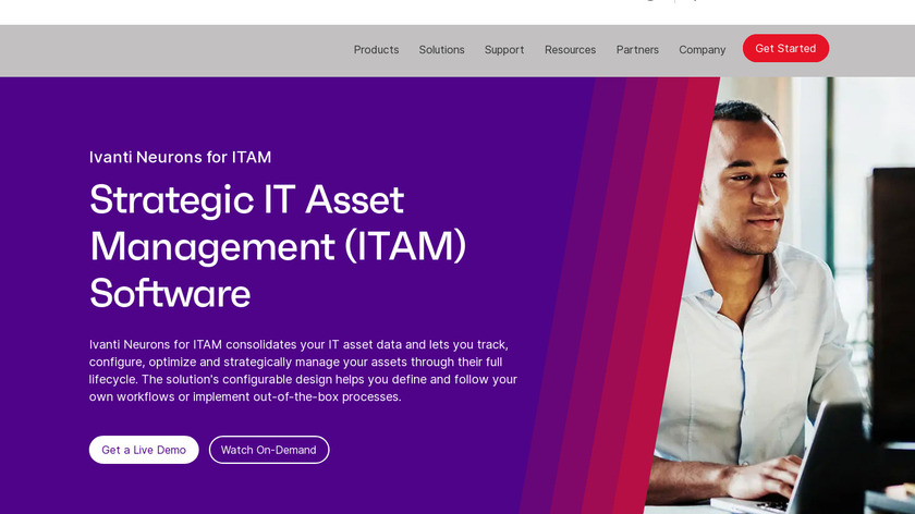 Ivanti IT Asset Management Suite Landing Page