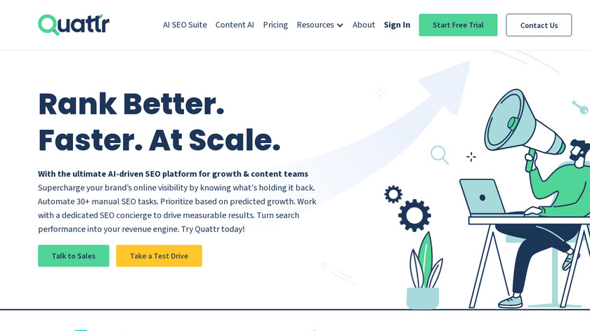 Quattr Landing Page