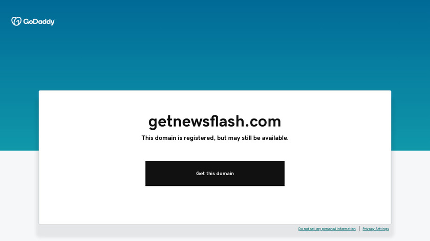 Newsflash Landing Page