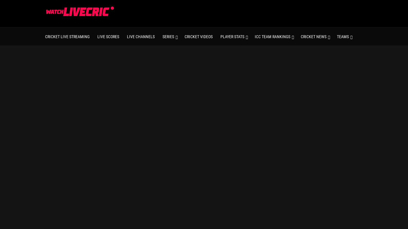 Watchlivecric.com Landing page