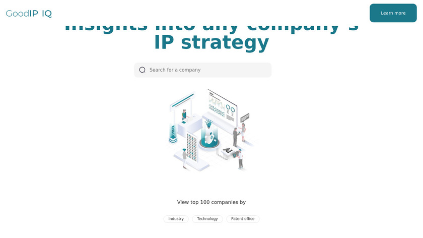 GoodIP IQ Landing Page