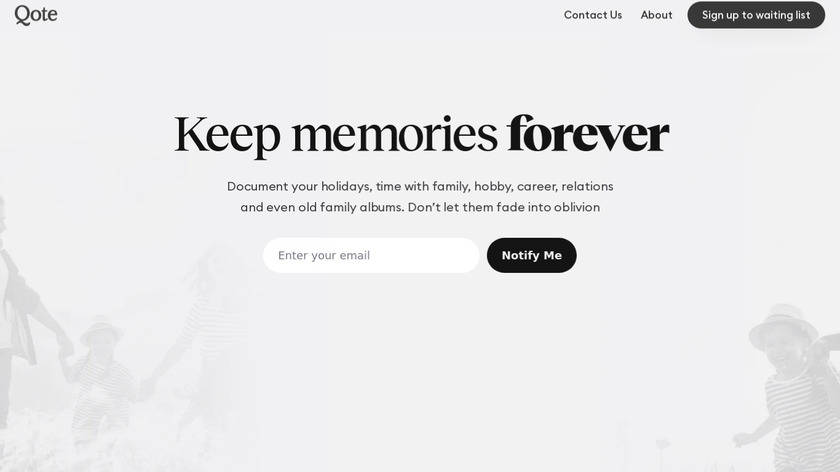 Qote Beta Landing Page
