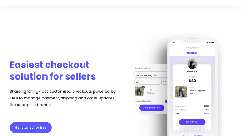 Plexi.co Landing Page