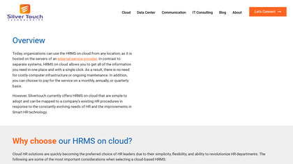 SilverTouch HRMS on Cloud image
