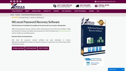 Stella Excel Password Recovery image