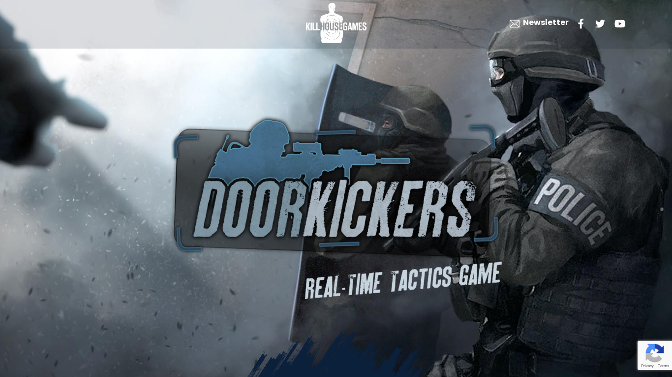 Door Kickers Landing page
