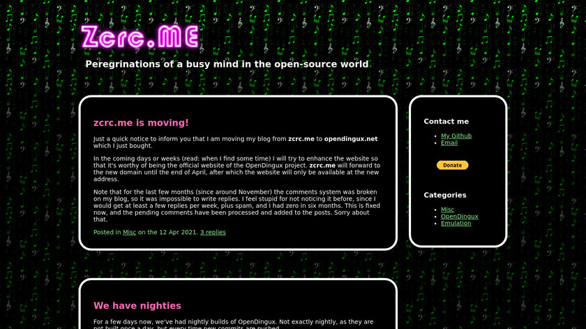 OpenDingux Landing Page