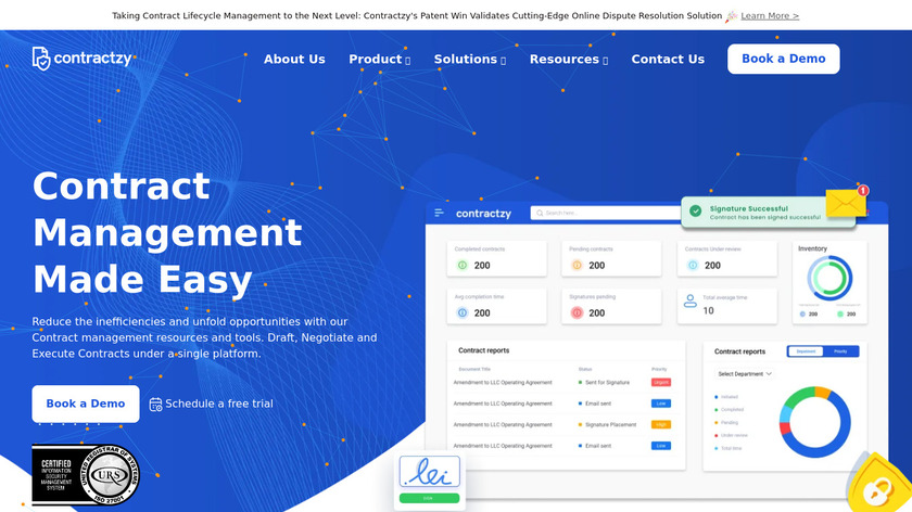The Legal Capsule Landing Page