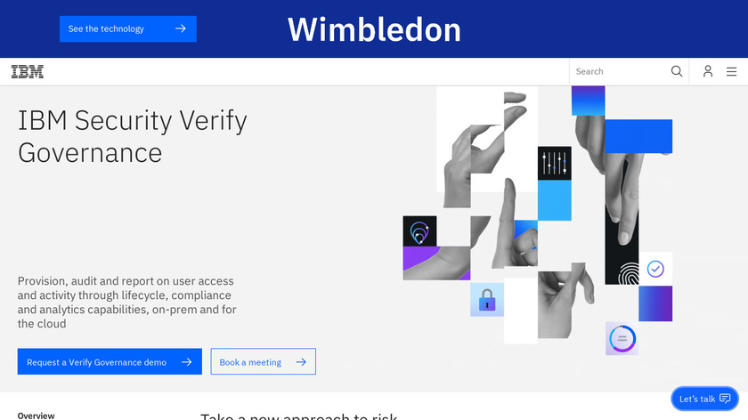 IBM Security Verify Governance Landing Page