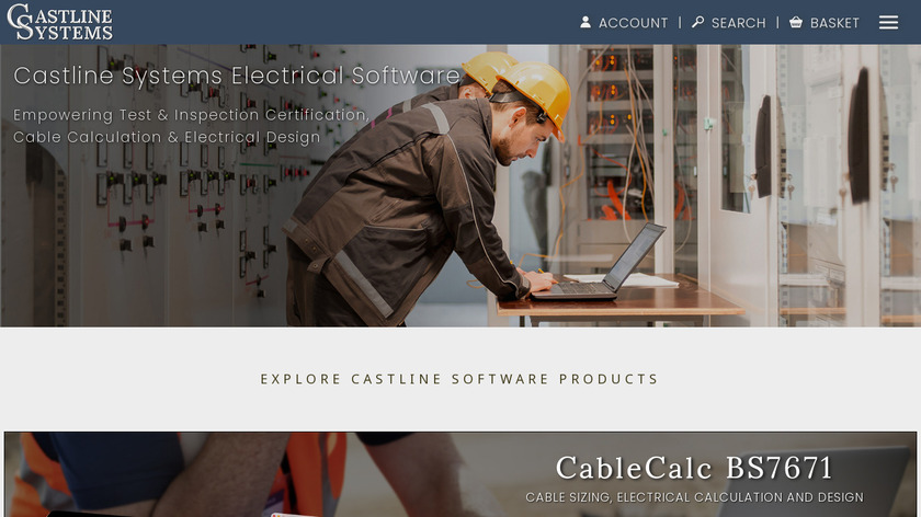 Castline Systems Landing Page