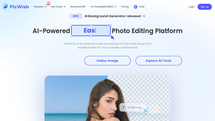 PicWish screenshot
