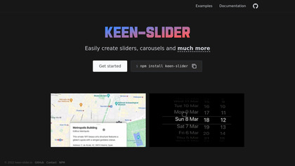 keen-slider screenshot