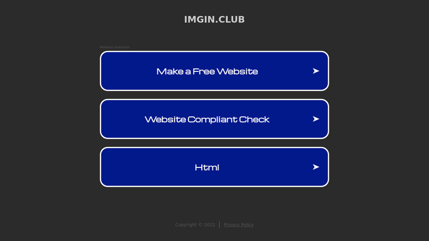 imgin Landing Page