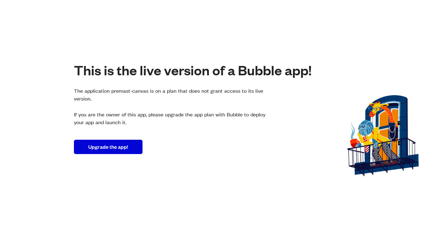 Creative Editor Plugin for Bubble Landing page