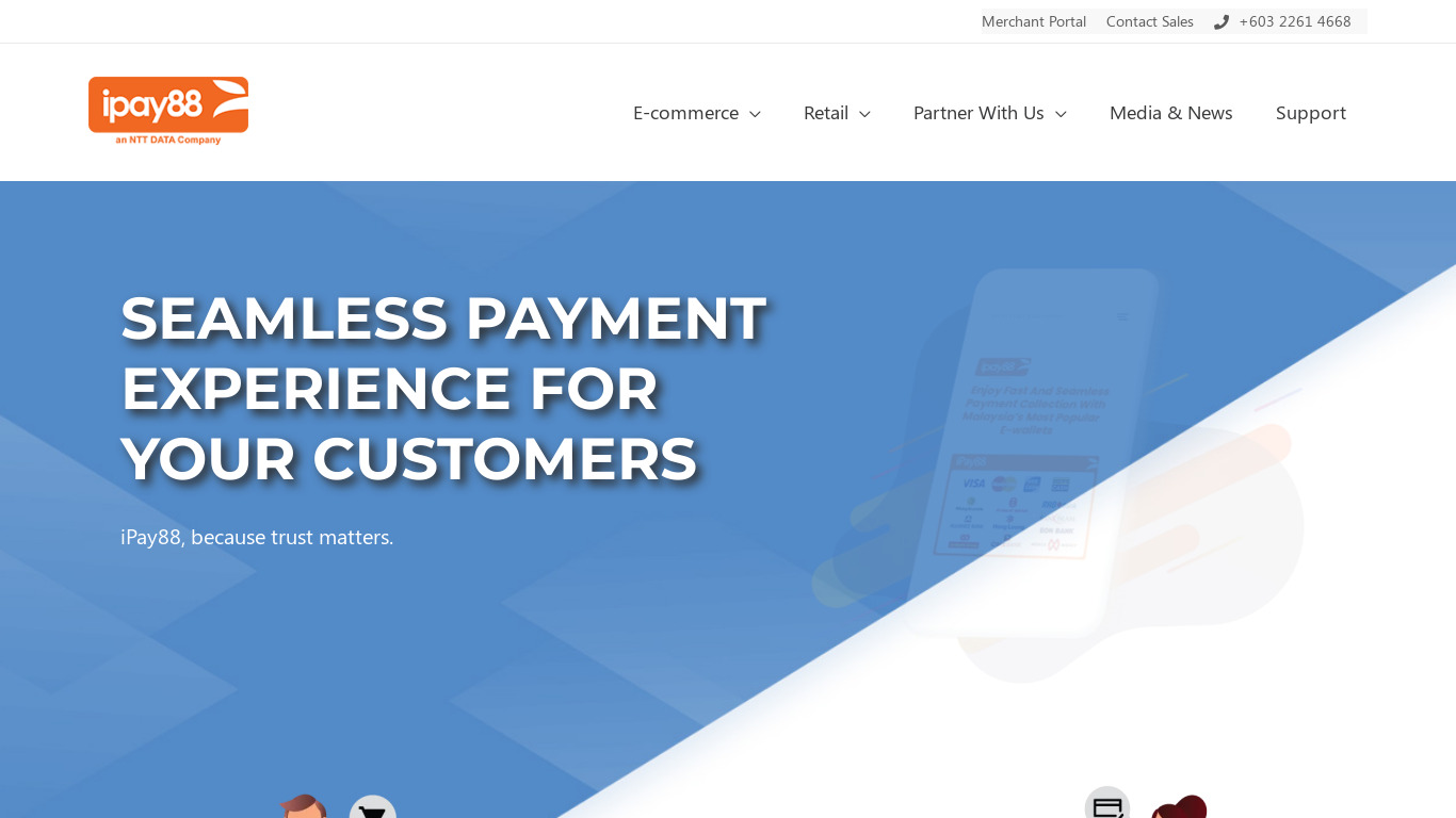 iPay88 Landing page