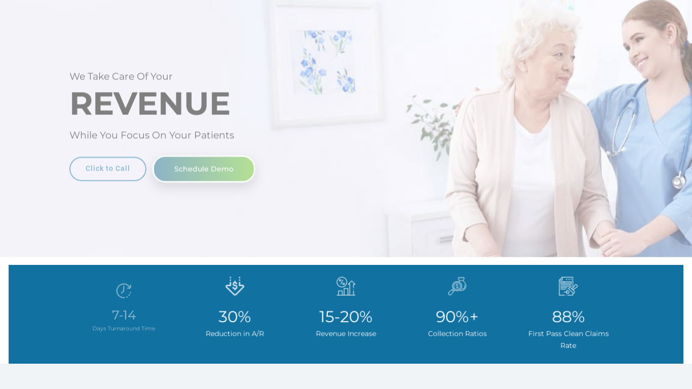 Medcare MSO Landing page