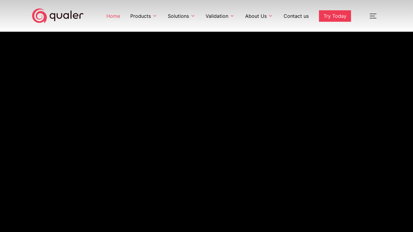 Qualer Landing Page