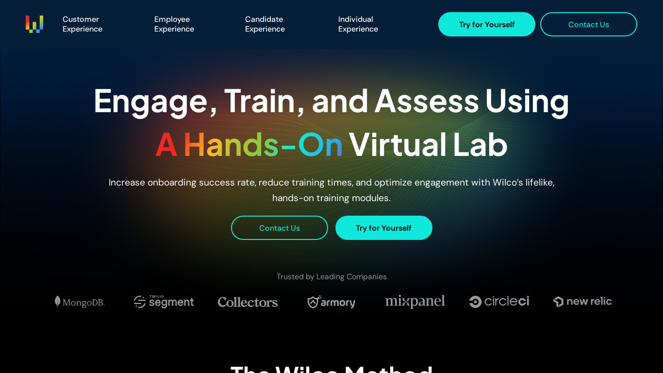 Wilco Landing page