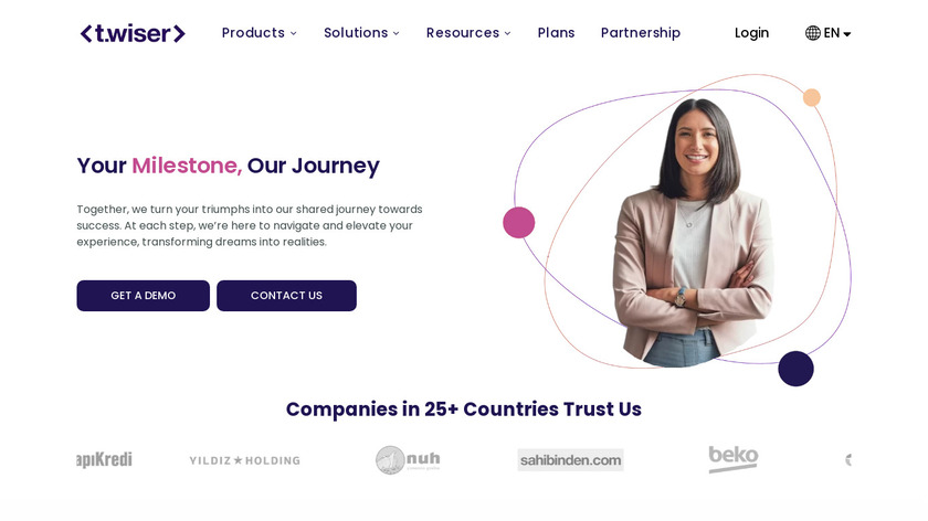 Twiser Landing Page