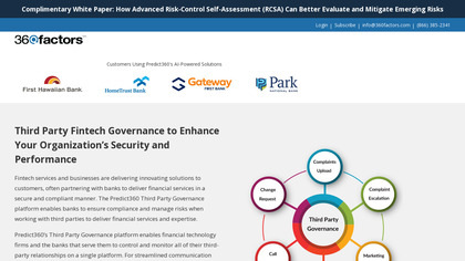 Predict360 Third Party Governance image