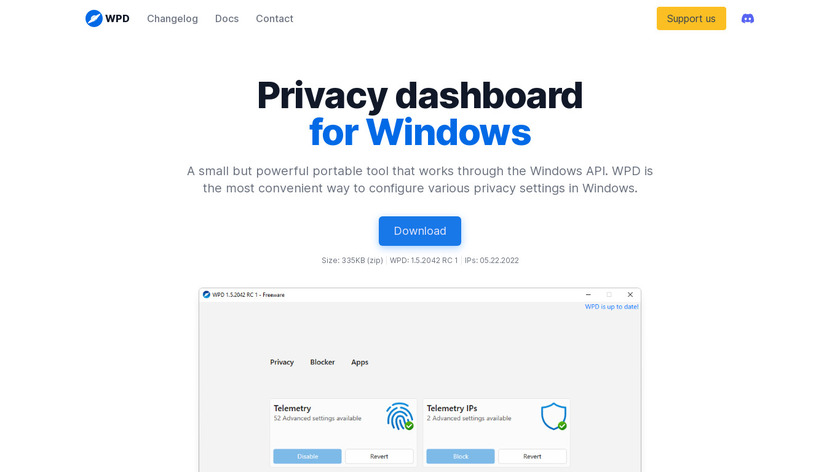 WPD Landing Page
