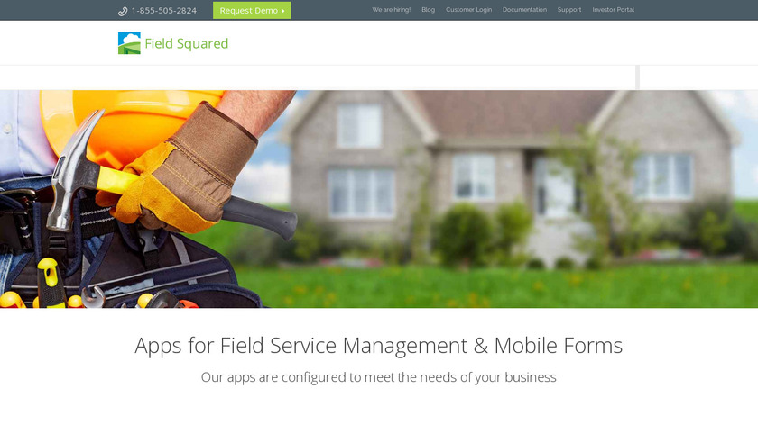 Field Squared Landing Page