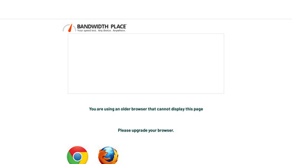 Bandwidth Place screenshot