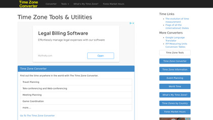 Time Zone Converter image