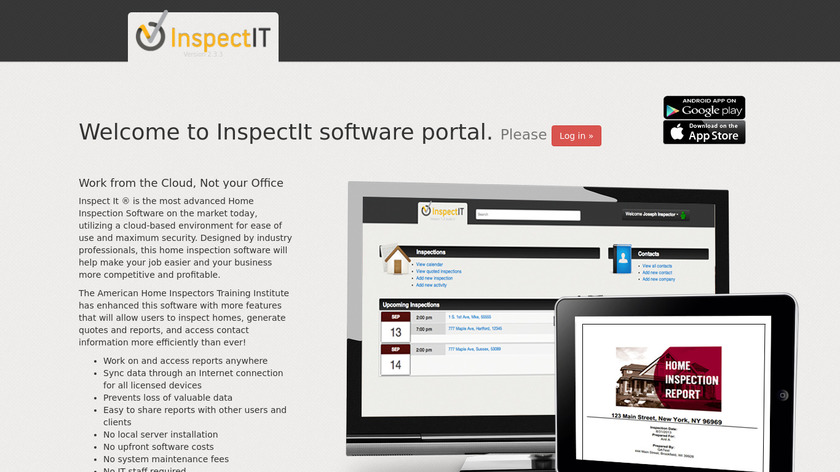app.inspectit.com InspectIT Landing Page