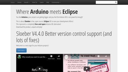 Arduino Eclipse plugin image
