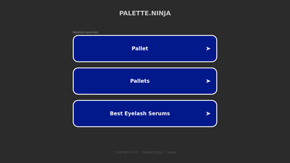 Palette Ninja screenshot