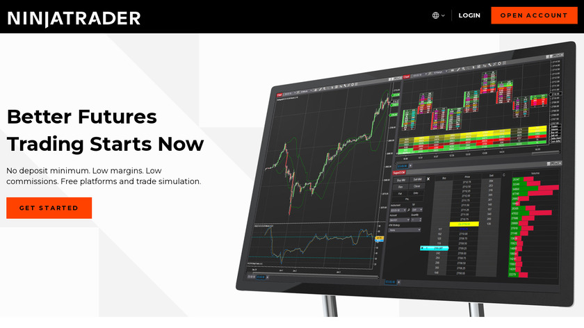 Ninjatrader Landing Page