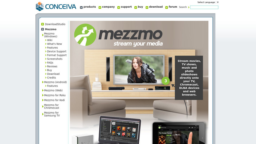 Mezzmo Landing Page