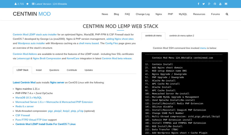 CentminMod Landing Page