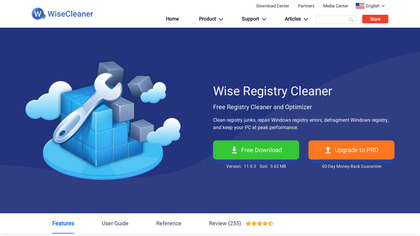 Wise Registry Cleaner image