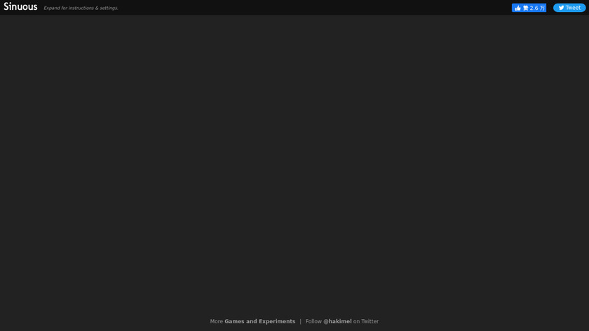 Sinuous Landing Page
