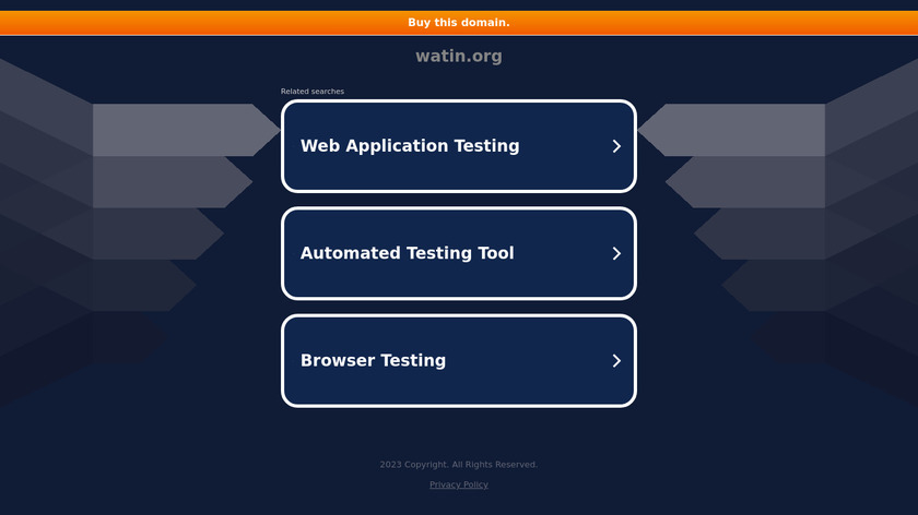 WatiN Landing Page
