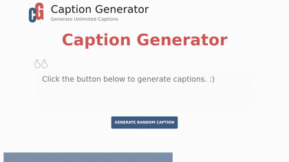 caption-generator.com Caption Generator screenshot